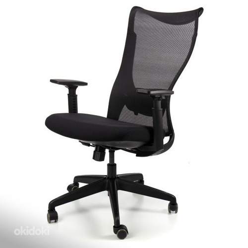 Эргономичный офисный стул NORDHOLD ERGO 960, черный (фото #6)