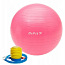Гимнастический мяч 45 см, розовый + насос (фото #1)