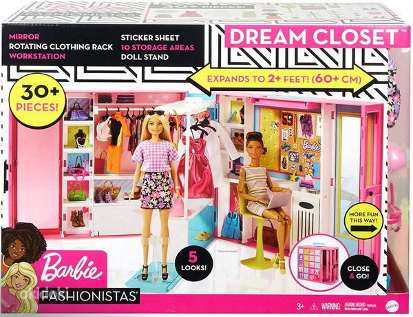 Barbie Fashionistas Dream riidekapp GPM43 (foto #3)