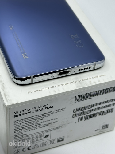 Xiaomi Redmi Note 10T 5G, лунное серебро (фото #3)