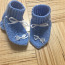 Вязаные носочки новорожденному (фото #1)