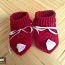 Вязаные носочки новорожденному (фото #2)