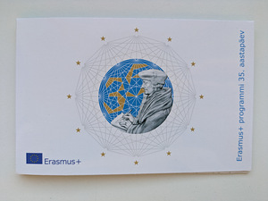Eesti 2€ mündikaart Erasmus+ 35 (2 foto / 3)