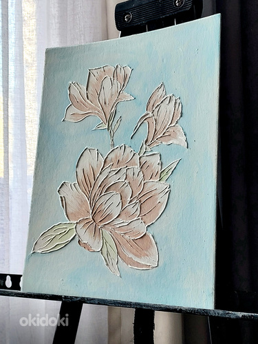 Картина " Нежные цветы" (фото #3)