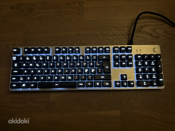 Logitech G413 silver с подсветкой Romer-G переключатели SWE