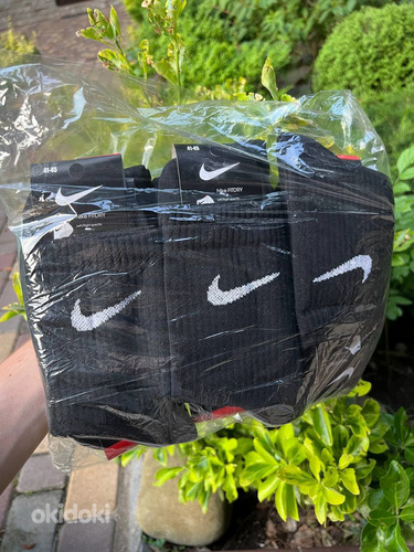 Aluspesu Must Kõrged sokid Adidas Nike (foto #3)