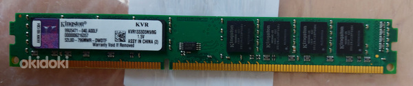 Kingston RAM 8GB DDR3 1333Hz CL9 (foto #1)