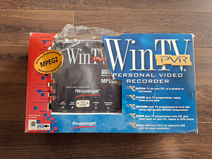WinTV PVR USB version (model 893) videosalvesti (1 foto / 2)