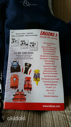 Спасательный жилет Lalizas 90 кг. (фото #6)