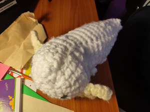 Käsitsi valmistatud pehme mänguasi axolotlist (3 foto / 3)