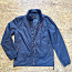 Концептуальная темно-синяя мужская тонкая куртка M (фото #1)