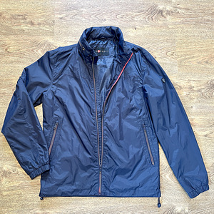 Концептуальная темно-синяя мужская тонкая куртка M