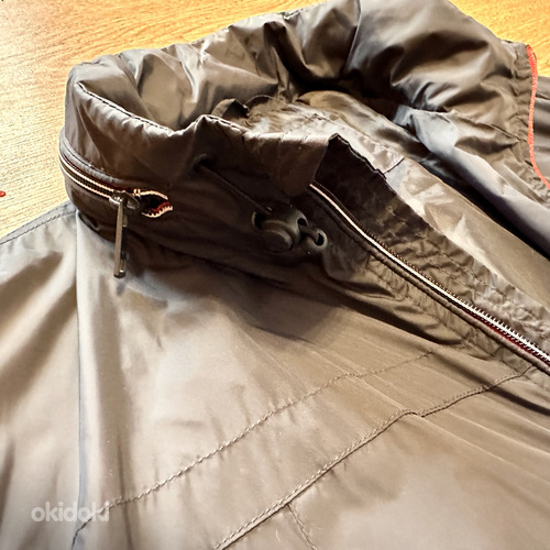 Концептуальная темно-синяя мужская тонкая куртка M (фото #6)