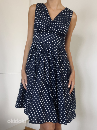 100% COTTON uueväärne ilus kleit