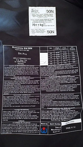 Kaks uut Helly Hansen veespordi turvavesti XL 99+kg (2 foto / 2)