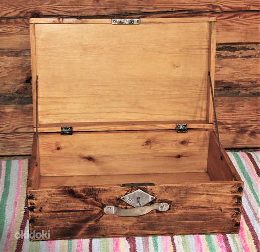 Vana puidust kohver (foto #1)