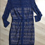 Reserved ярко-синее кружевное платье 38 (фото #3)