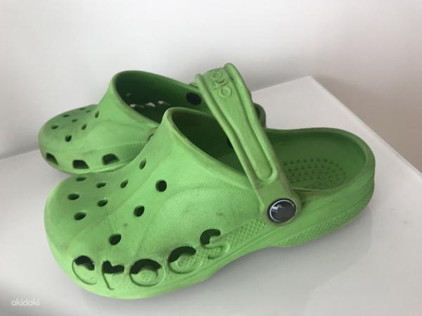 Crocs plätud/ sandaalid, J2/J4 (32-34) (foto #5)
