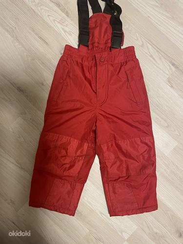 MyYWEAR красные зимние брюки 86/92 см (фото #1)