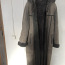Naiste loomulik lambanahast mantel, hall (foto #2)