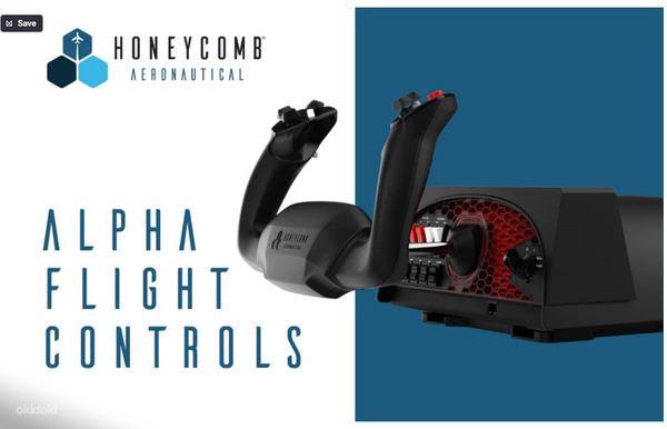 Honeycomb Alpha lennusimulaatori juhthoovad ja paneel (foto #3)