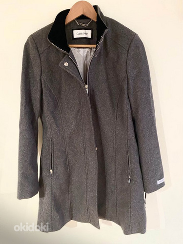 Шерстяное пальто Calvin Klein S (розничная цена 300 долл (фото #1)
