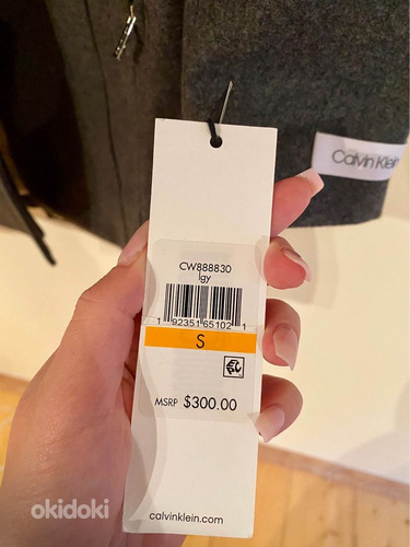 Calvin Klein villane mantel S ( retail price 300USD) (foto #4)