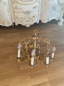 Люстра винтаж, антик (1 фото из 2)