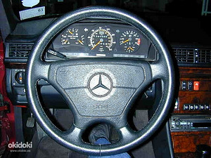 Mb Mercedes w124,w210,w463 sportline must nahkrool (1 foto / 2)