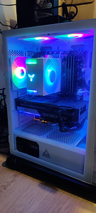 Võimas mänguarvuti — RTX 3060 Ti / i7-10700F / 32GB RAM / Valge (3 foto / 3)