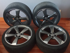 Audi rootor r 20 suvekummiga kettad (2 foto / 2)