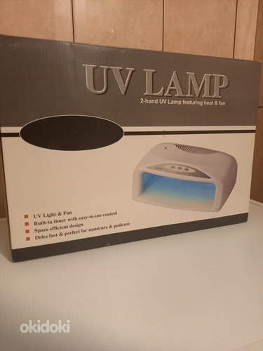 2-ручная УФ-лампа с подогревом и вентилятором (фото #3)