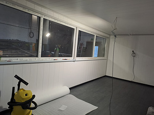 Kontori soojak 6x3x2.5m panoraam akendega (6 foto / 9)