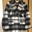 Пальто-куртка h&M в клетку из смесовой шерсти (40 % шерсти) на подкладке (фото #1)
