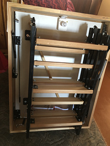 Uus! Termo pööningutrepp puit/metall 80x60x260cm Reguleritav (1 foto / 6)