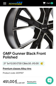 GMP Italia valuveljed 5X112,R21 (1 foto / 10)