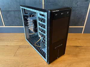 Vaikne korpus Cooler Master Sileo 500 + emaplaat CPUga (3 foto / 5)