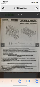 Laste kahekorruseline voodi (4 foto / 4)