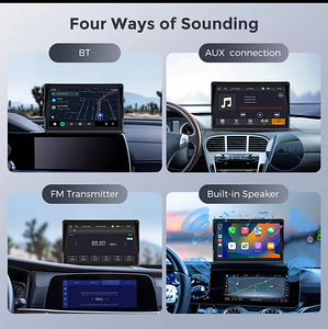 7" carplay/android auto + tagurduskaamera (3 foto / 10)