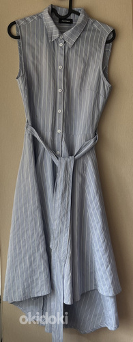Helesinine ja valge kleit/ Blue and white dress (foto #1)