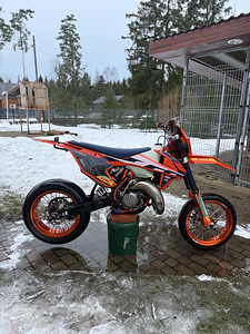 Ktm xcw 125 A1 supermoto (2 foto / 9)
