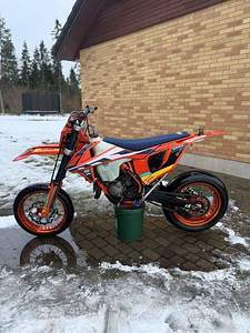 Ktm xcw 125 A1 supermoto (7 foto / 9)