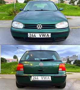 VOLKSWAGEN GOLF 4 / 1 OMANIK / ÜV 09.2025 (6 foto / 15)