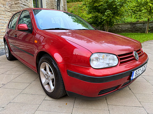 VOLKSWAGEN GOLF 4 / 1 OMANIK / AVARIIVABA / ÜV 08.2026 (1 foto / 15)