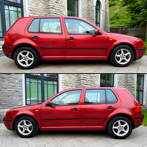 VOLKSWAGEN GOLF 4 / 1 OMANIK / AVARIIVABA / ÜV 08.2026 (5 foto / 15)