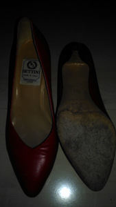 Punased nahast kingad (3 foto / 5)