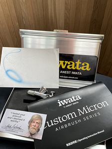 Аэрограф Iwata custom micron CM-B2 0.18mm (2 фото из 7)