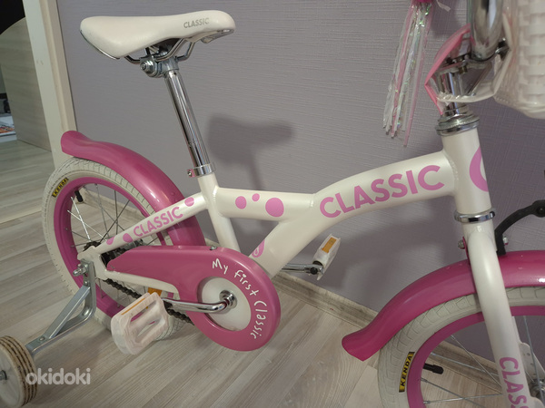 Tüdrukute jalgratas Classic 16" (foto #5)