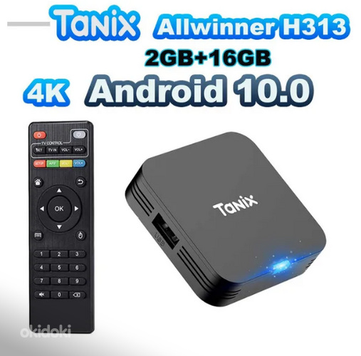 Android TV Box Tanix TX1+ (IPTV) (фото #1)