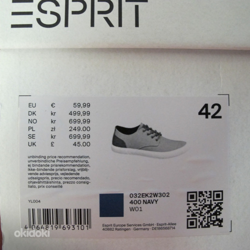 Повседневная обувь eSPRIT 42 (фото #9)